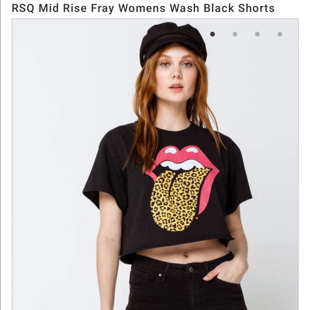 RSQ mid rise shorts